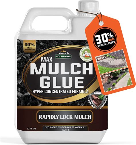 10 BestMulch Gluesof January 2024. Mulch Glues. 112M consumers helped this year. Top Picks Related Reviews Newsletter. 1. MulchWorx Black Mulch Color Concentrate- Gallon - Treats 11,200 sq. ft. - Pure Midnight Black Mulch Dye Spray.